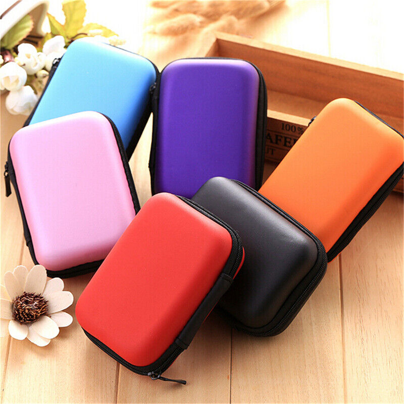 Fashion Headset Protect Carry Hard Case Bag Storage Box Headphone Earphone H S!