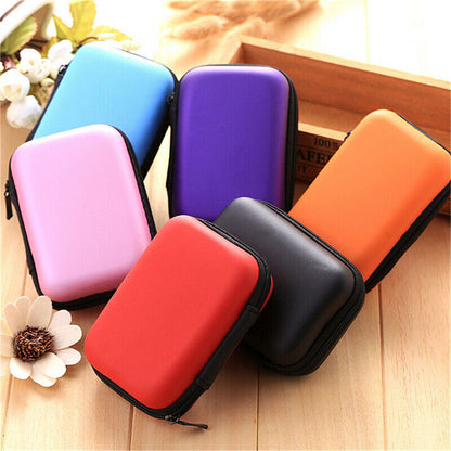 Fashion Headset Protect Carry Hard Case Bag Storage Box Headphone Earphone H S!