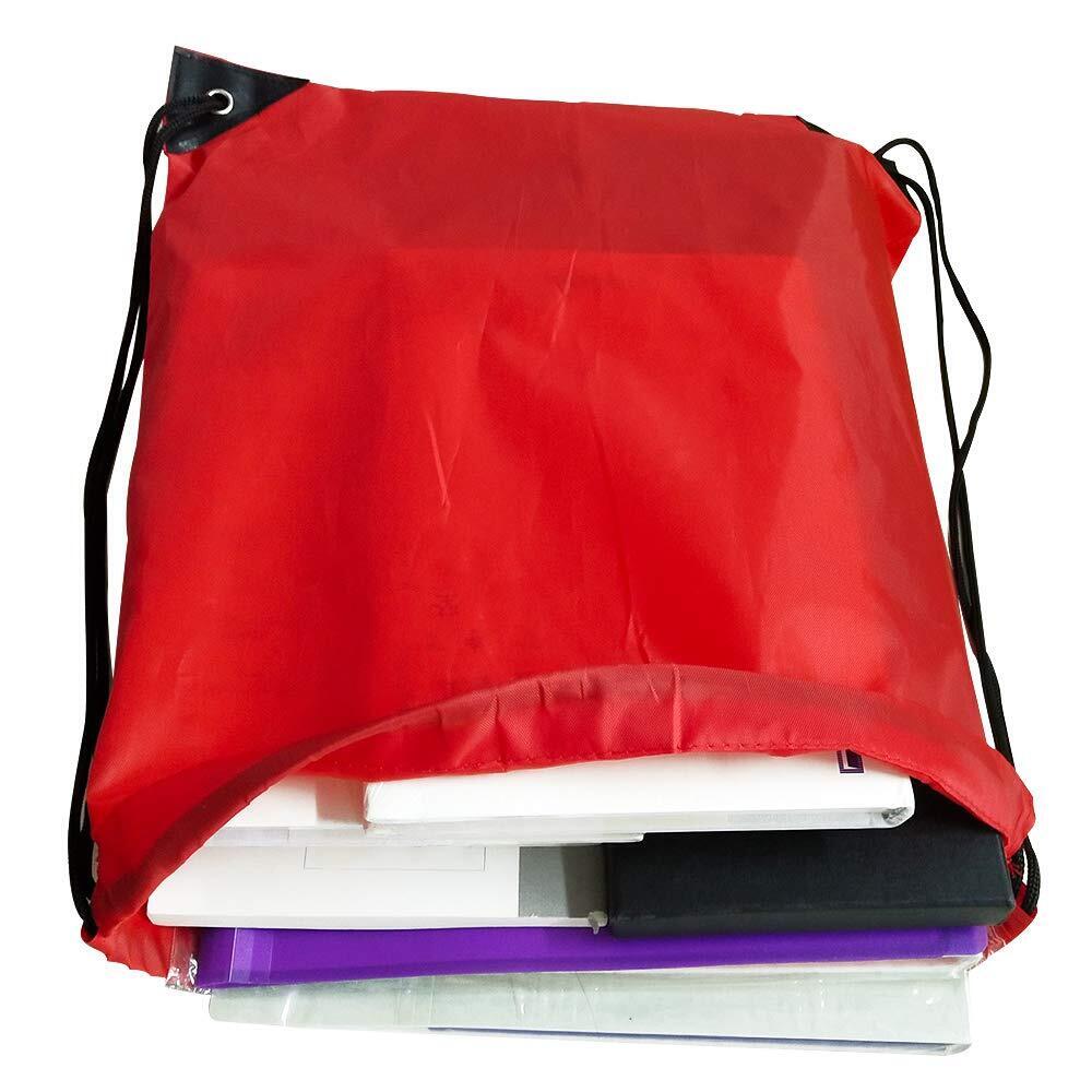 GoodtoU Drawsting Backpack Bulk 32 Pcs Cinch Bag Gym Large, 16 Colors
