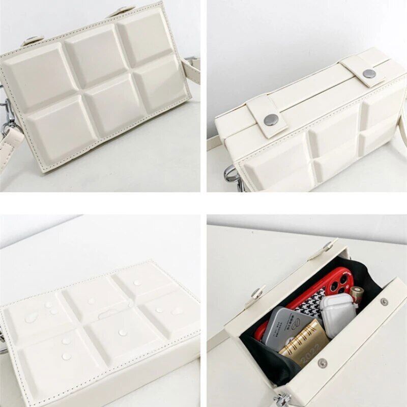 Men's Small Shoulder Bag Suitcase Shape Crossbody Bags Handbag
