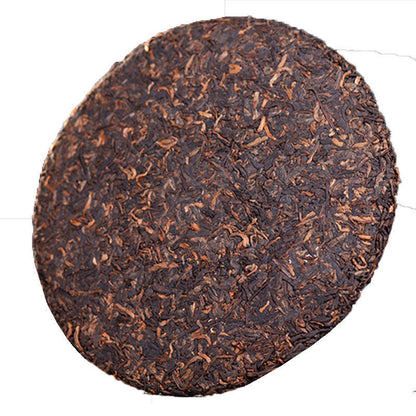 Golden Needle Tea Cake Glutinous Fragrance Palace Pu'er Ripe Tea Cake Puerh 357g