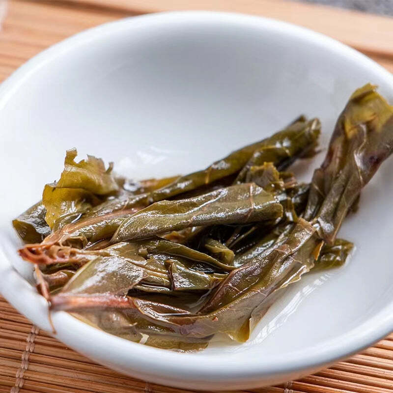 Pu'er Tea 357g Yunnan Pu'er Raw Tea Cake Ancient Tree Golden Leaf Puerh Shengcha