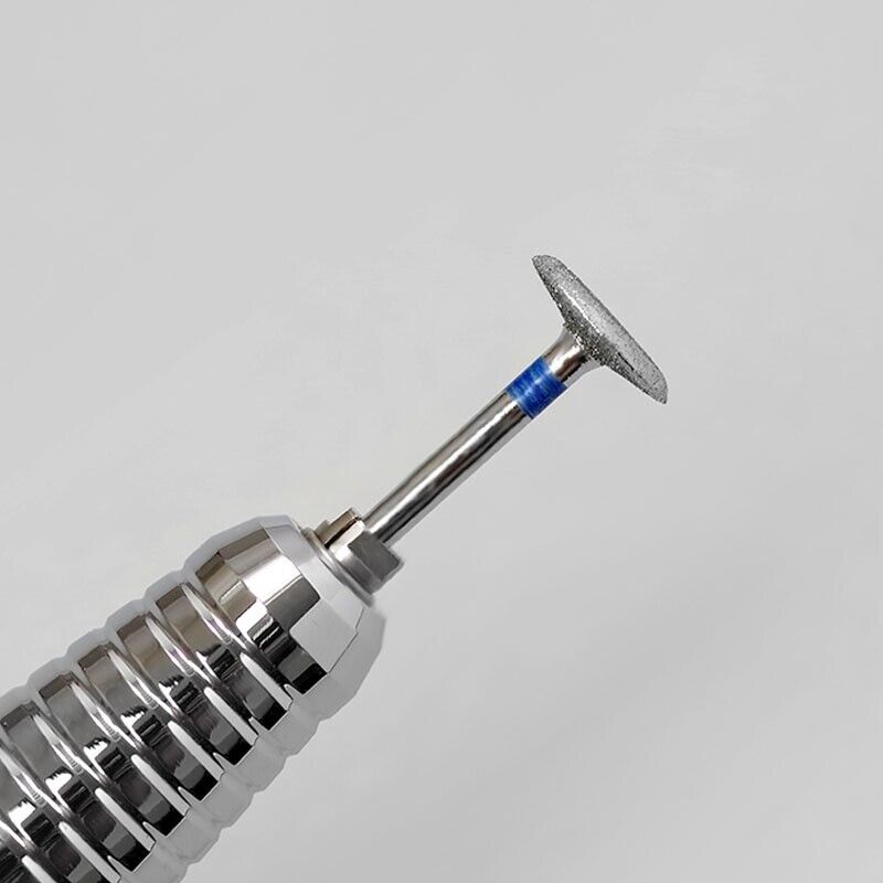 Nail Polishing Removal Head Stainless Steel Drill Bit T-Mill Grinder Too1 1x46mm