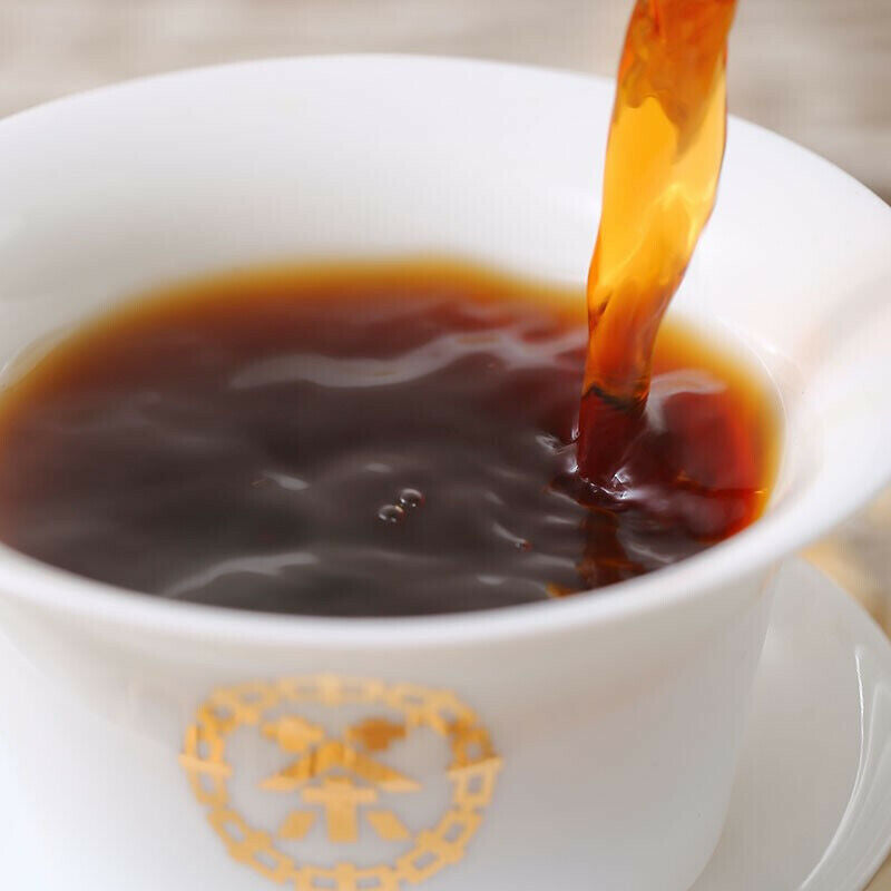 8218 Wuzhou Liu Pao Tea Jiao Cang LiuBao Black Dark Tea Basket 500g Hei Cha