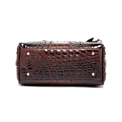 Women Patent Leather Crocodile Handbag Sling Satchel Tote Shoulder Bag Party Bag