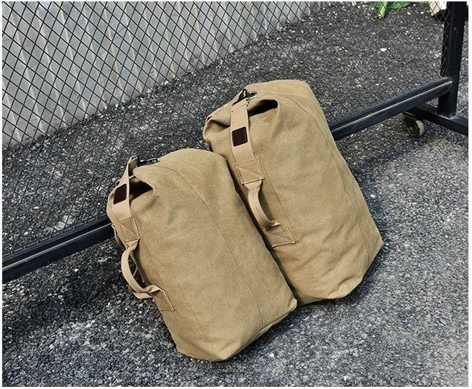 Canvas Backpack Men's Bag Sports Bag Travel Hiking Backpacks Bag Bags Backpack