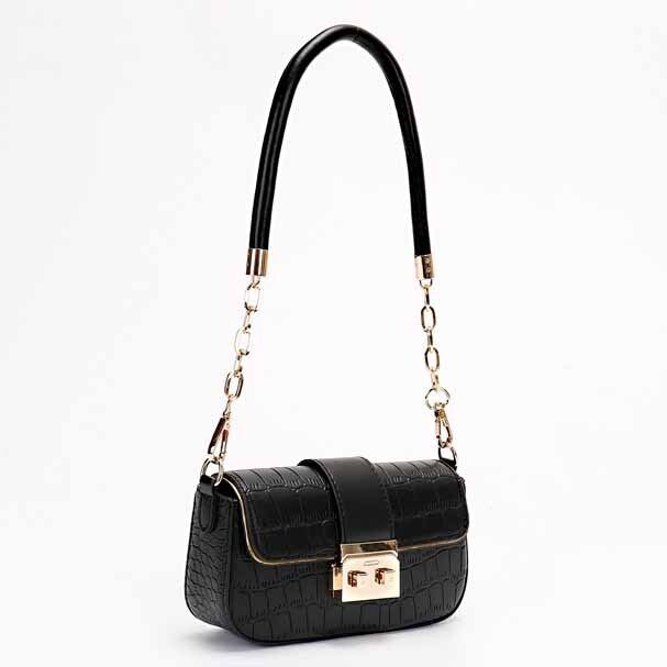 Crocodile Embossed Chain Women'sBag, Desinger Sboulder Bag Small Underarm Bag
