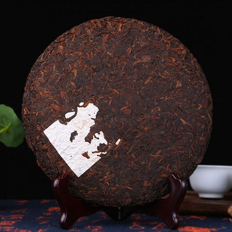 2022 Yr Yunnan MengHai Heaven Earth 726 Ripe Puer Tea Cake Pu-erh Cooked 357g