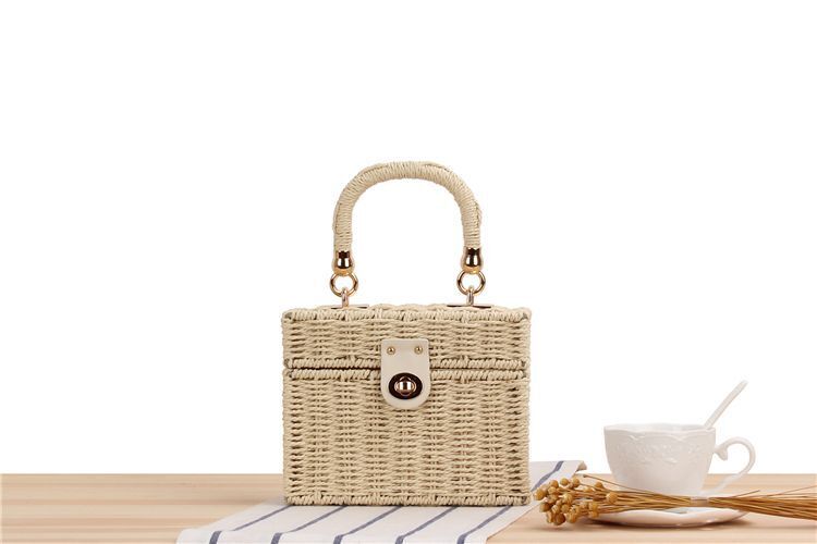 Straw Rope Women's Bag Messenger Handbag Beach Bags Shoulder Bags Luxury Bags