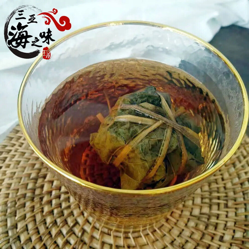 Hainan Mallotus Furetianus Partridge Tea 海南鹧鸪茶 凉茶老爸茶 下火茶养生茶手工三亚凉茶 传统味道清火除湿 牛皮袋装