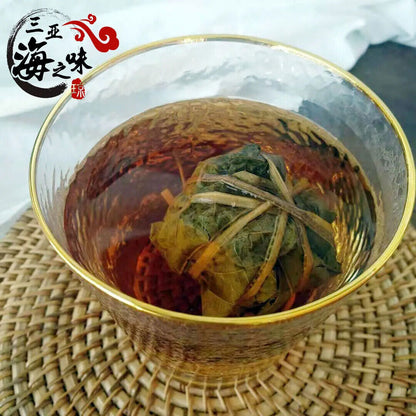 Hainan Mallotus Furetianus Partridge Tea 海南鹧鸪茶 凉茶老爸茶 下火茶养生茶手工三亚凉茶 传统味道清火除湿 牛皮袋装