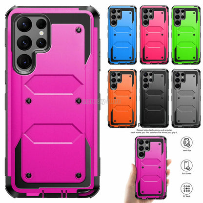 For Samsung Galaxy S22 Plus Ultra 5G Rugged Rubber Hard Shockproof Case Cover