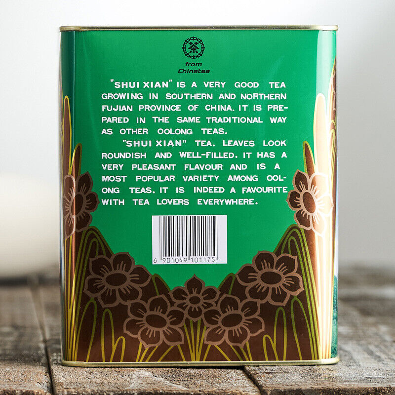 Sea Dyke AT117 Shui Xian China Fujian Shui Hsien Oolong Tea 500g Complete Tin