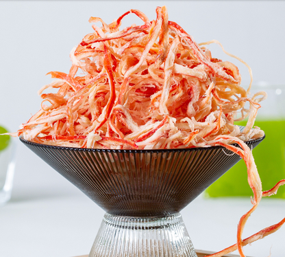 Snacks Shredded Squid Chinese Food Seafood 即食海鲜特产手撕原味烤鱿鱼条 原味鱿鱼丝500g/袋