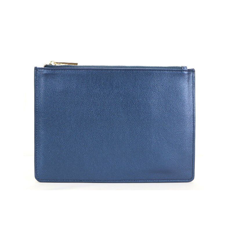 Customized Letters Pouch Synthetic Leather Clutch Bag Small Handbag Purses Pink