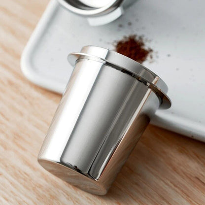 Coffee Dosing Cups Stainless Steel 51 53 58mm Sniffing Mugs For Espresso Machine