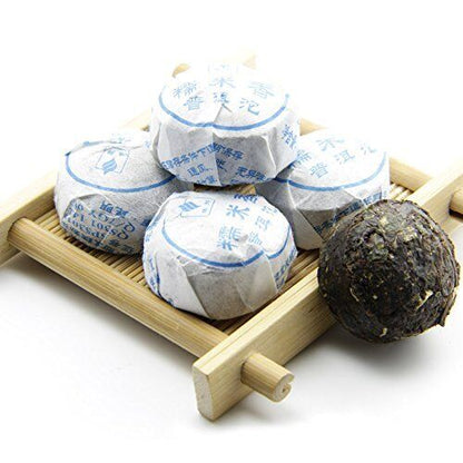 40 pcs ripe glutinous rice Puerh tea Mini Import Tea Yunnan Puerh tea