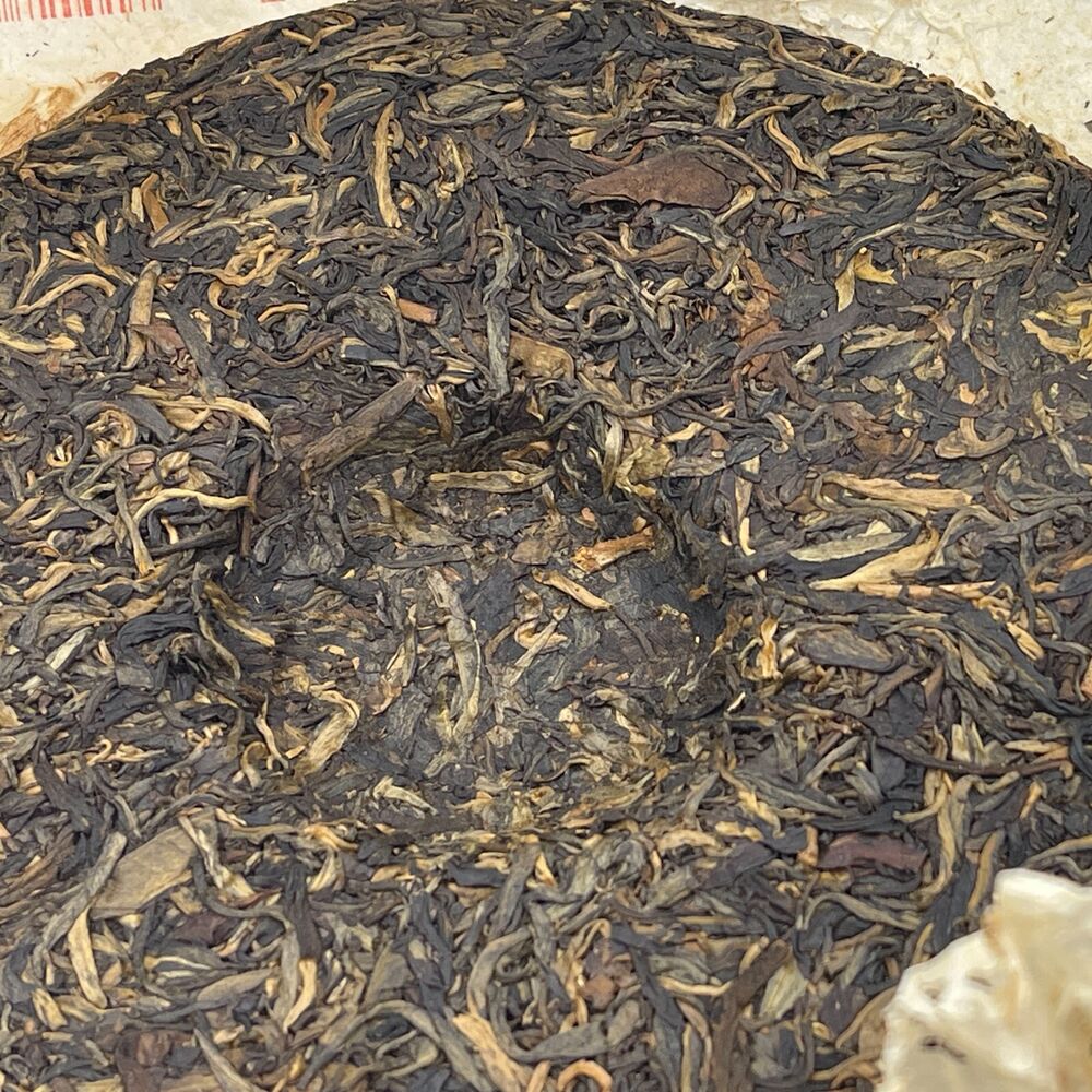 Pu'er tea, 2006, Guoyan Xishuangbanna, Yiwu organic green cake, Yiwu organic green cake, 400g, raw