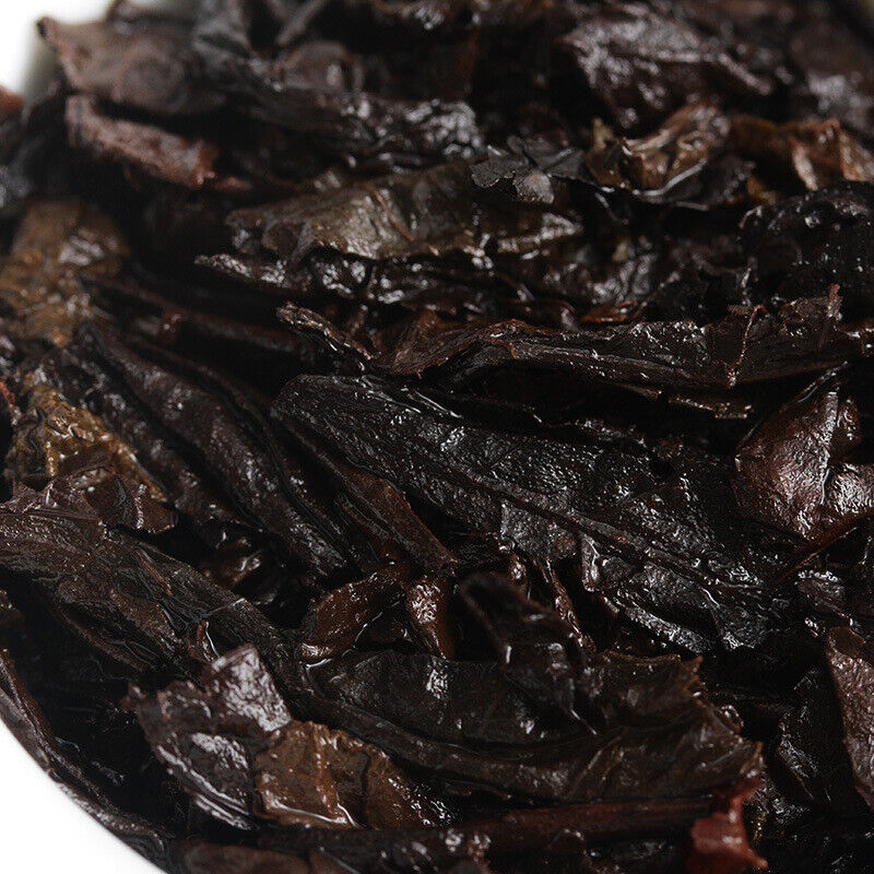 357g Yunnan Puerh Ripe Tea Dry Storage Ripe Tea Menghai Flavor Seven Seed Cake