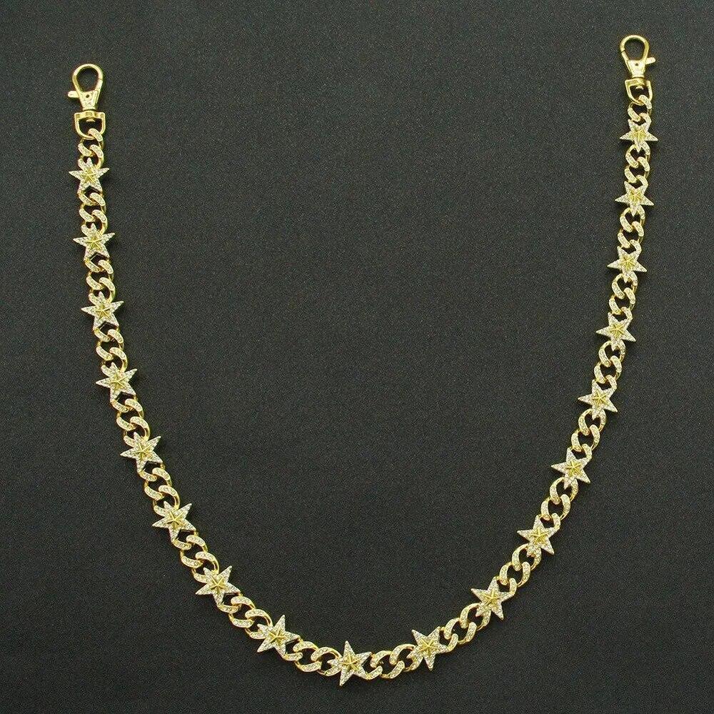 Mens ICED Miami Cuban Link Chain Barbed Thorn Spiked Necklace Plated CZ Jewelry