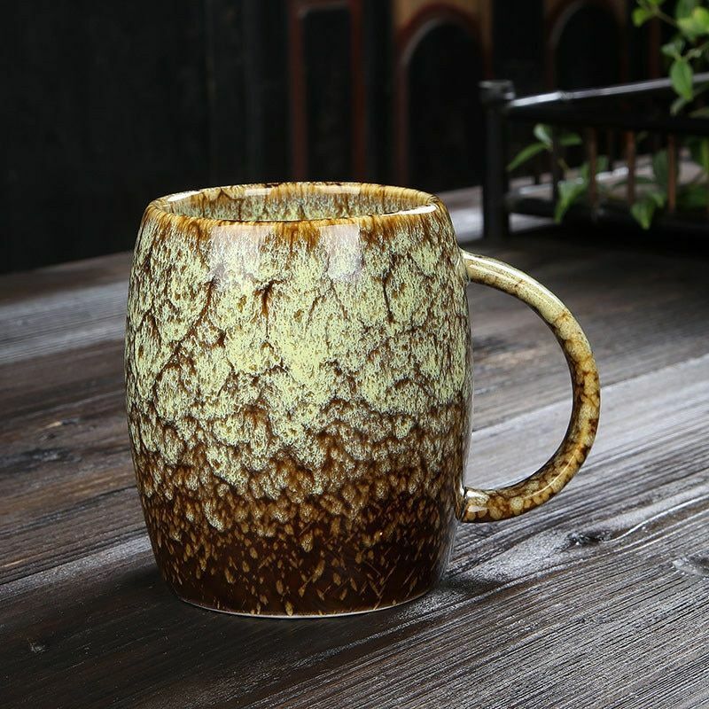 Creative Mugs 400ml Large Capacity Ceramic Coffee Tea Cups Couple Japanese-Style