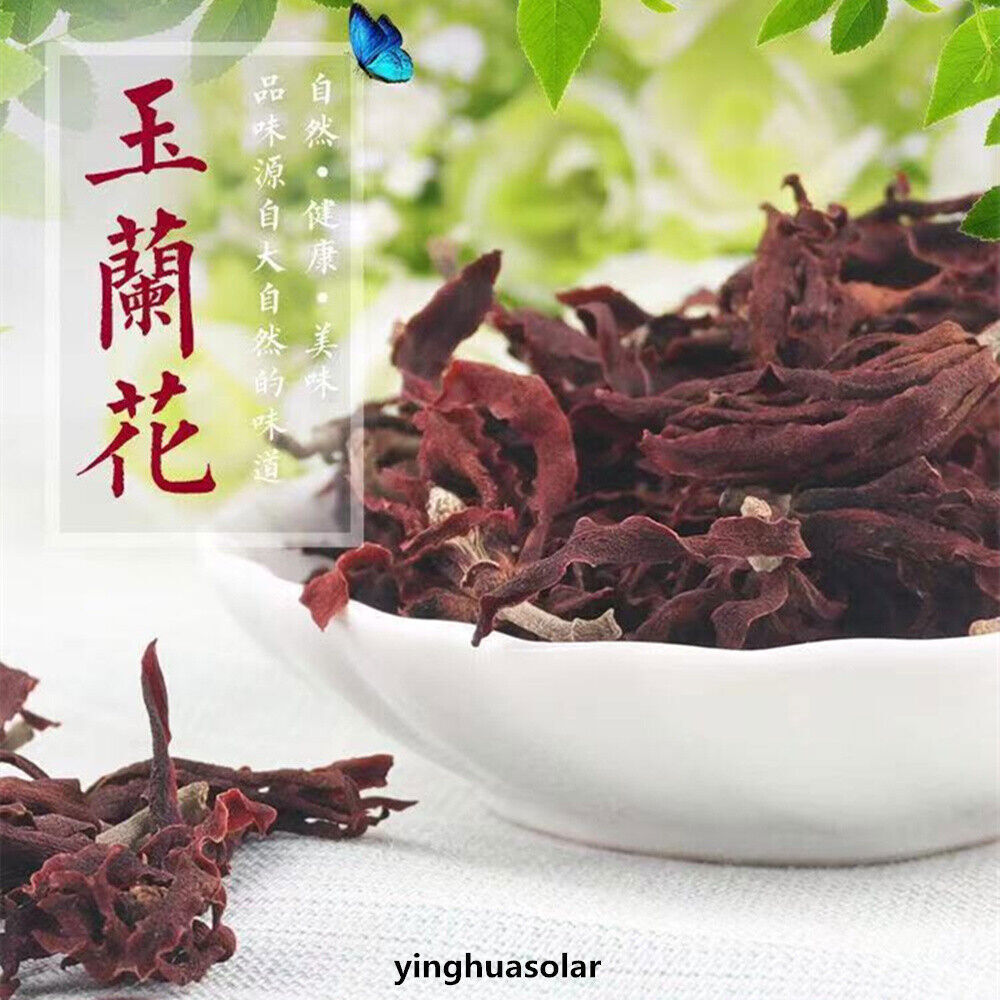 Mulan flower tea MICHLIA herbal tea with phlegm and cough 白玉兰花黄角兰花茶抗过敏降血压过敏性鼻炎鼻塞