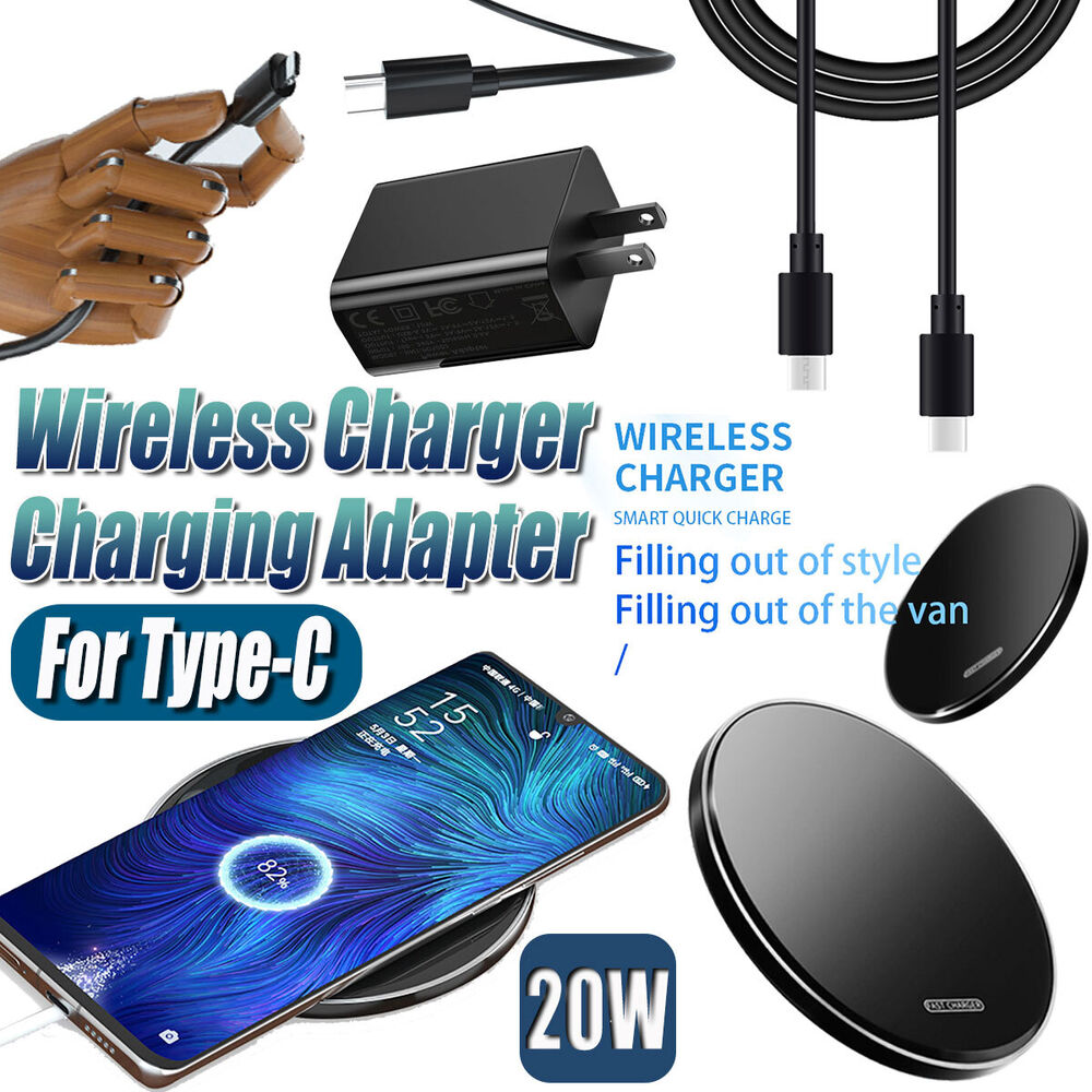 20W Wireless Charger / Super Fast Wall Charger+Cable For LG G8 G8S G8X ThinQ