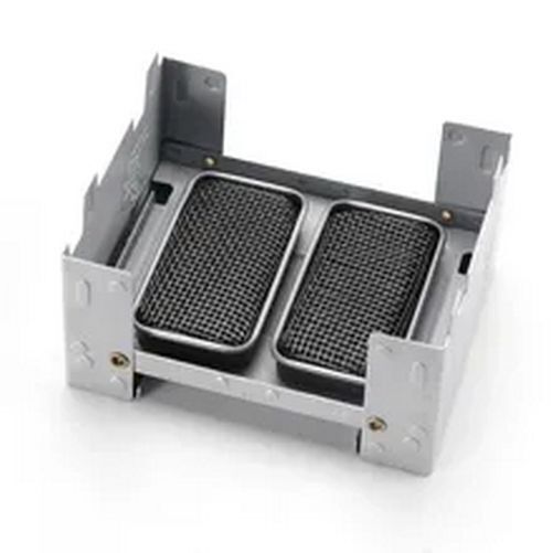 Stainless Steel Outdoor Stove Lightweight Mini Camping Cooking Push-pull Box Kit