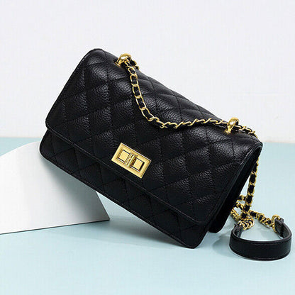 Women's NEW chain bag real leather sling shoulder bag new desinger crossbody bag