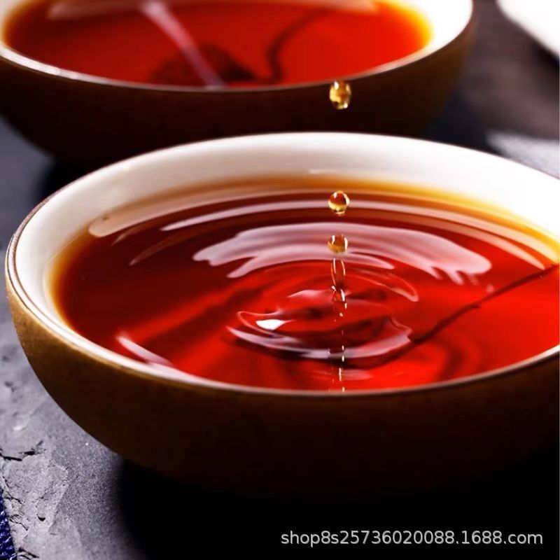 357g Yunnan Seven Zi Cakes Golden Bud Traditional Craft Puerh Ripe Tea Cake Tea