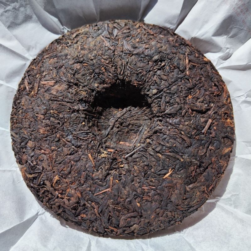 2016 Yunnan Menghai Guyi YU BANG Classic Pu'er Flavor Ripe Round Tea Pu Erh 357g