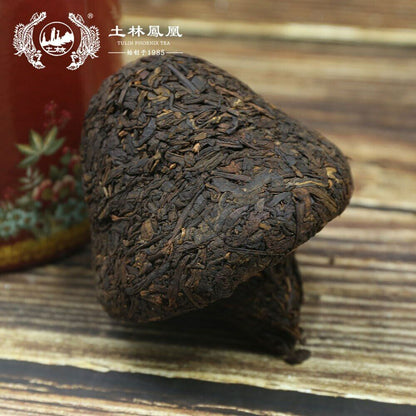 2011 TuLin Phoenix Shu Puer Tuocha Tea "Ru Yi" Mushroom Ripe Puerh Tuocha 250g