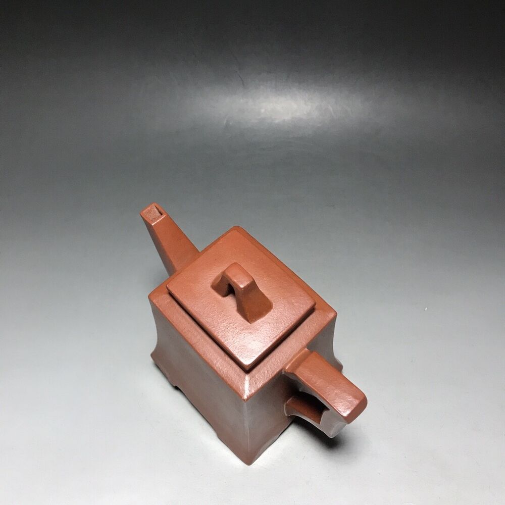 vintage chinese yixing purple clay teapot zisha ceremony carving Collectible art