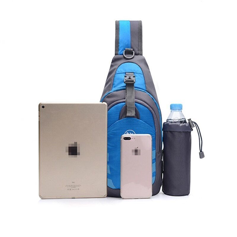 Men Travel Hiking Shoulder Bag Women Chest Backpack Sports Outdoor Computer Bag
