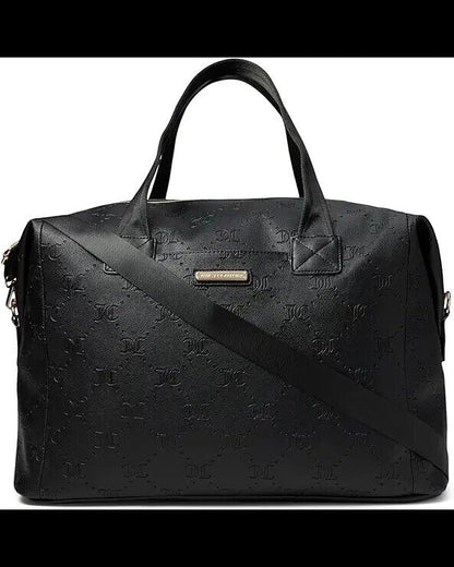 Juicy Couture Liquorice Bestseller Word Play Overnighter Women Duffle Bags Gift