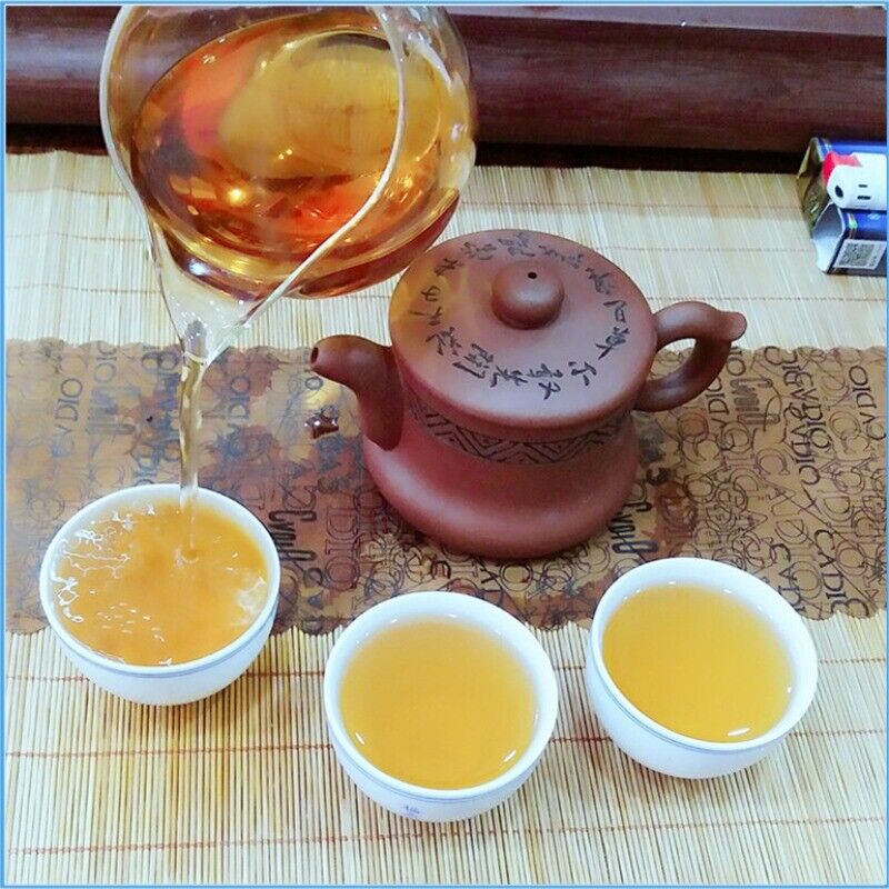 Canned Green Tea Big Tree Pu-Erh Cha Tea High Quality Dragon Ball Pu'er Tea 250g