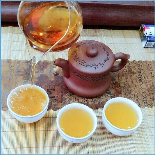 Canned Green Tea Big Tree Pu-Erh Cha Tea High Quality Dragon Ball Pu'er Tea 250g