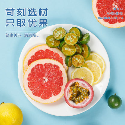 Grapefruit Lemon Passion Fruit Tea Rich in VC Herbal Tea Freeze-Dried Fruit Tea