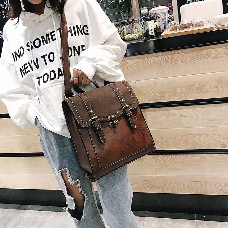 Pu Leather Women Backpack Backpacks School Bag Backpack Shoulder Bags