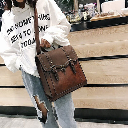 Pu Leather Women Backpack Backpacks School Bag Backpack Shoulder Bags