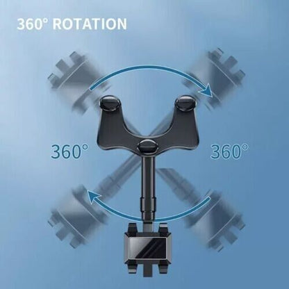 Soporte Sostenedor Universal Retrovisor de Carro Auto Sujetador 360° Giratorio
