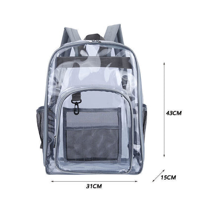 Transparent PVC Set Bag Backpack Unisex Backpack Backpack Couple Bagback