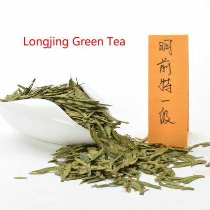 Chinese West Lake Tea Longjing Organic Green Tea Premium Spring Longjing Tea 50g