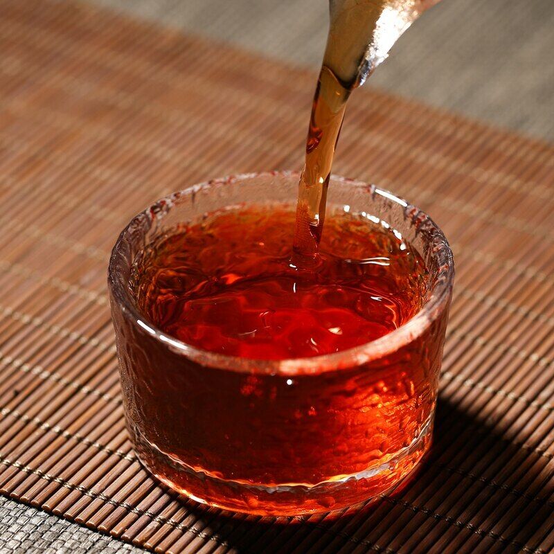 357g 2006 Menghai Qizi Cake Shu Puer Tea Fuhai 7576 Ripe Puer Tea