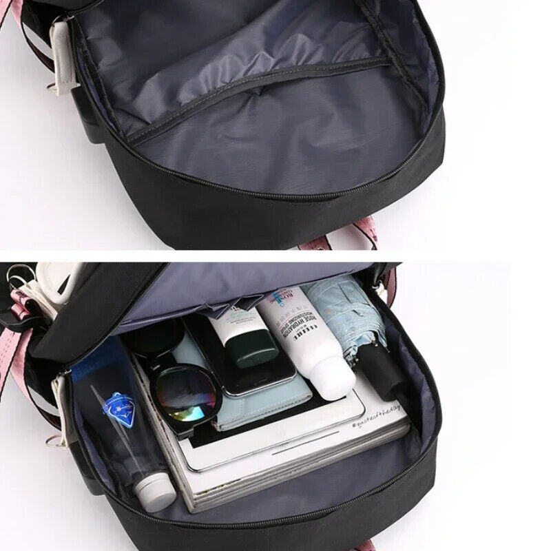 School Bags Teenage Girls Canvas Schoolbag Student Book Bag Teen School Backpack