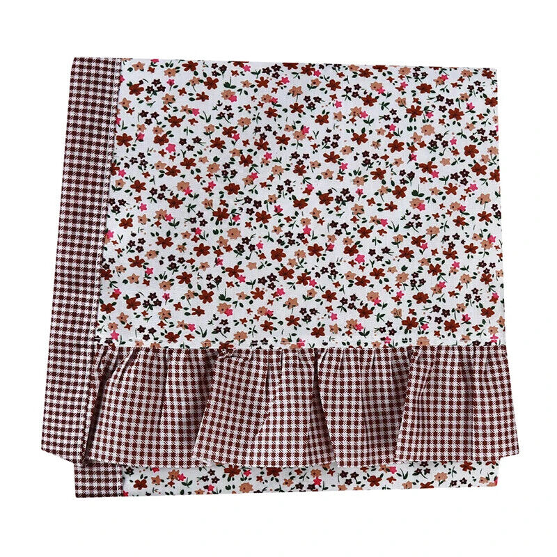 Kitchen Aprons Cloth Short Waist Lace Maid Women Waitress Party Costumes 48x66cm