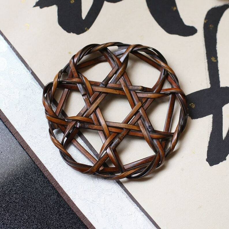 Handwoven Bamboo Coasters|Tea Accessories|Plate Mats
