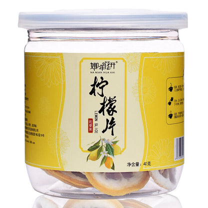 40g canned lemon slice flower tea Sichuan Anyue lemon slice drying