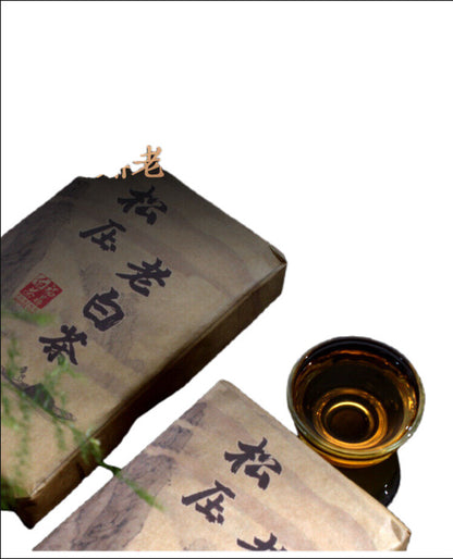 250g Fuding White Tea High Mountain Sun Date Fragrance Old Shoumei Tea Brick