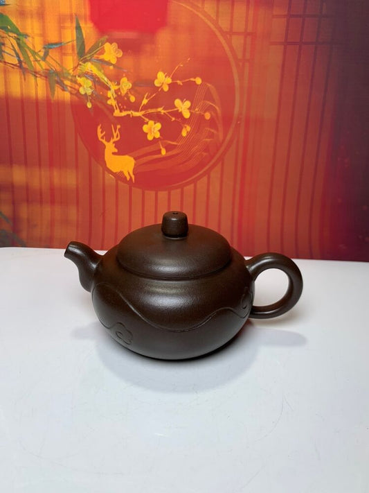 Chinese Yixing Zisha Clay Handmade Exquisite Teapot 品名：祥云 底款: 如图